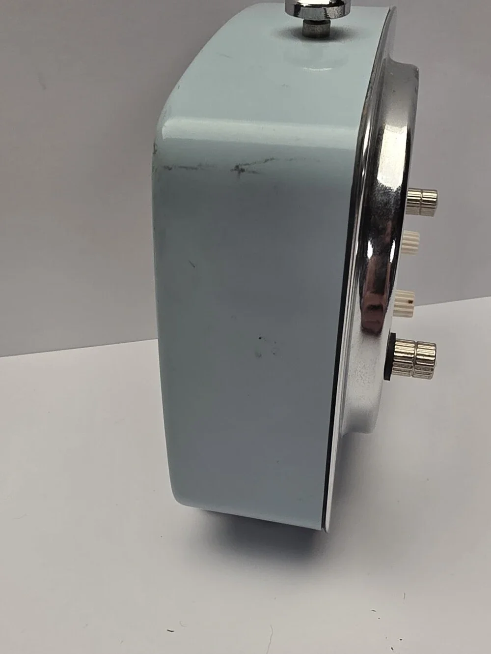 Tweety Square Desk Clock Light Blue and Yellow